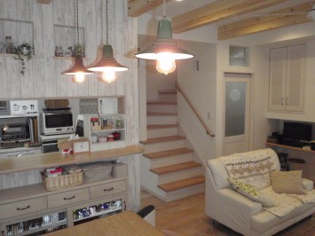 大塚邸　リビング１