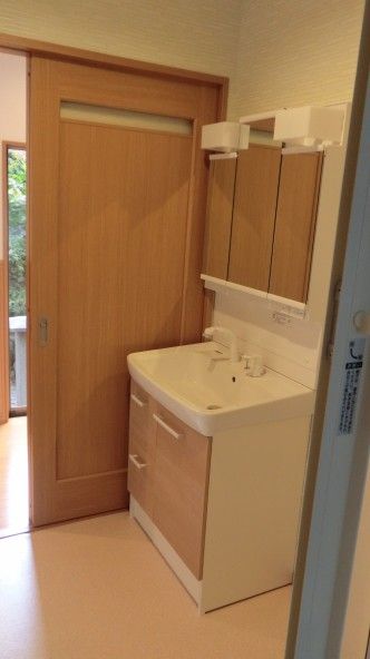 洗面室リフォーム工事